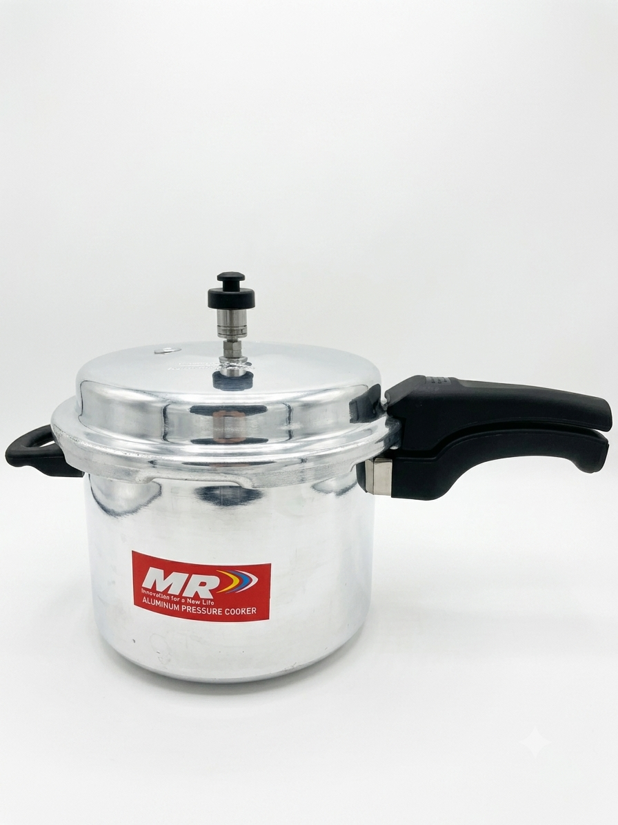 MR Aluminium Pressure Cooker 5 Litre Outer Lid
