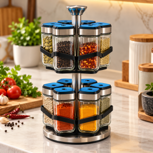 Modern Spice Carousel Kitchen Countertop