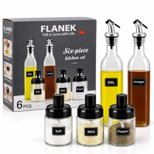 FLANEK Six-Piece Kitchen Set