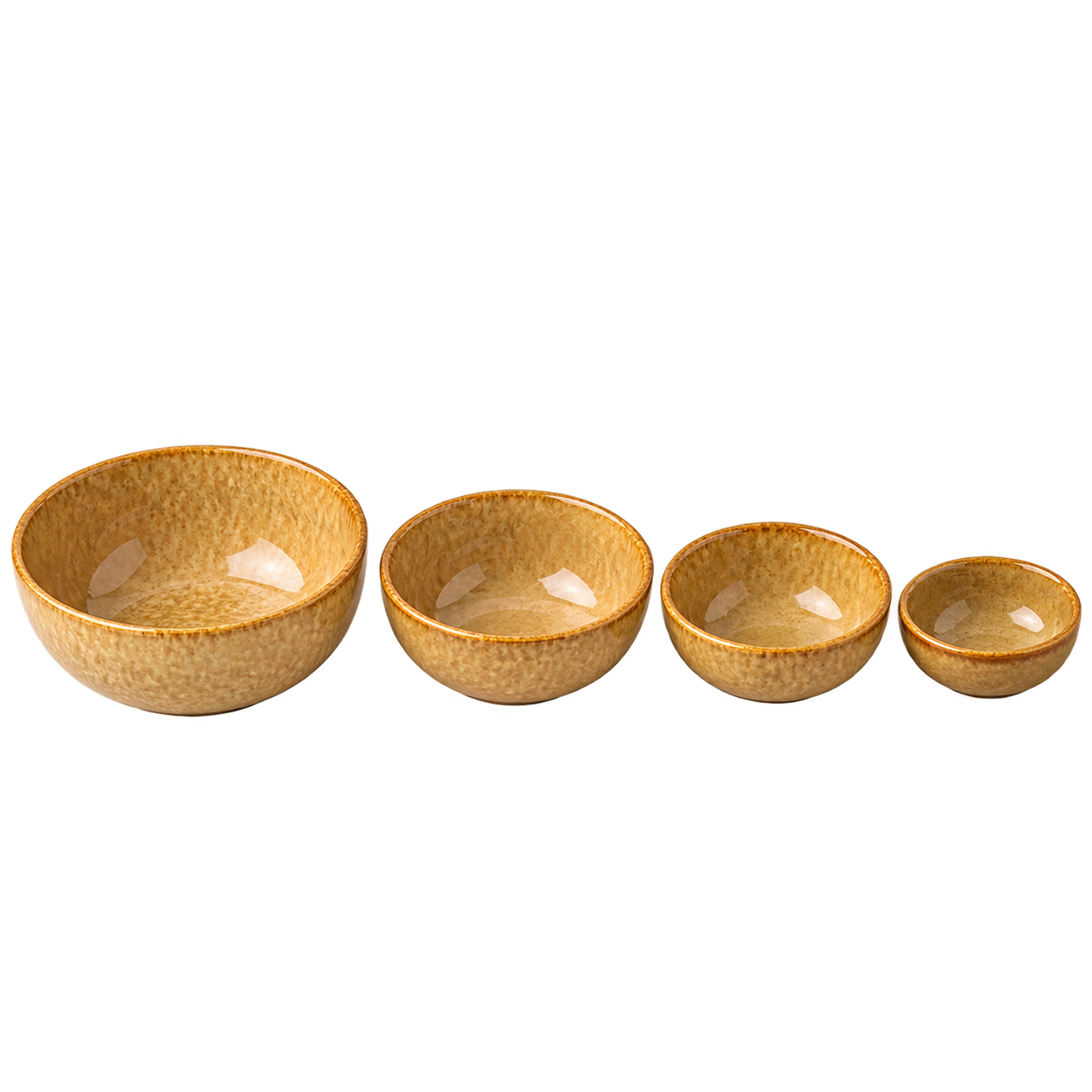 Stoneware Serving Bowl Set 4 Sizes