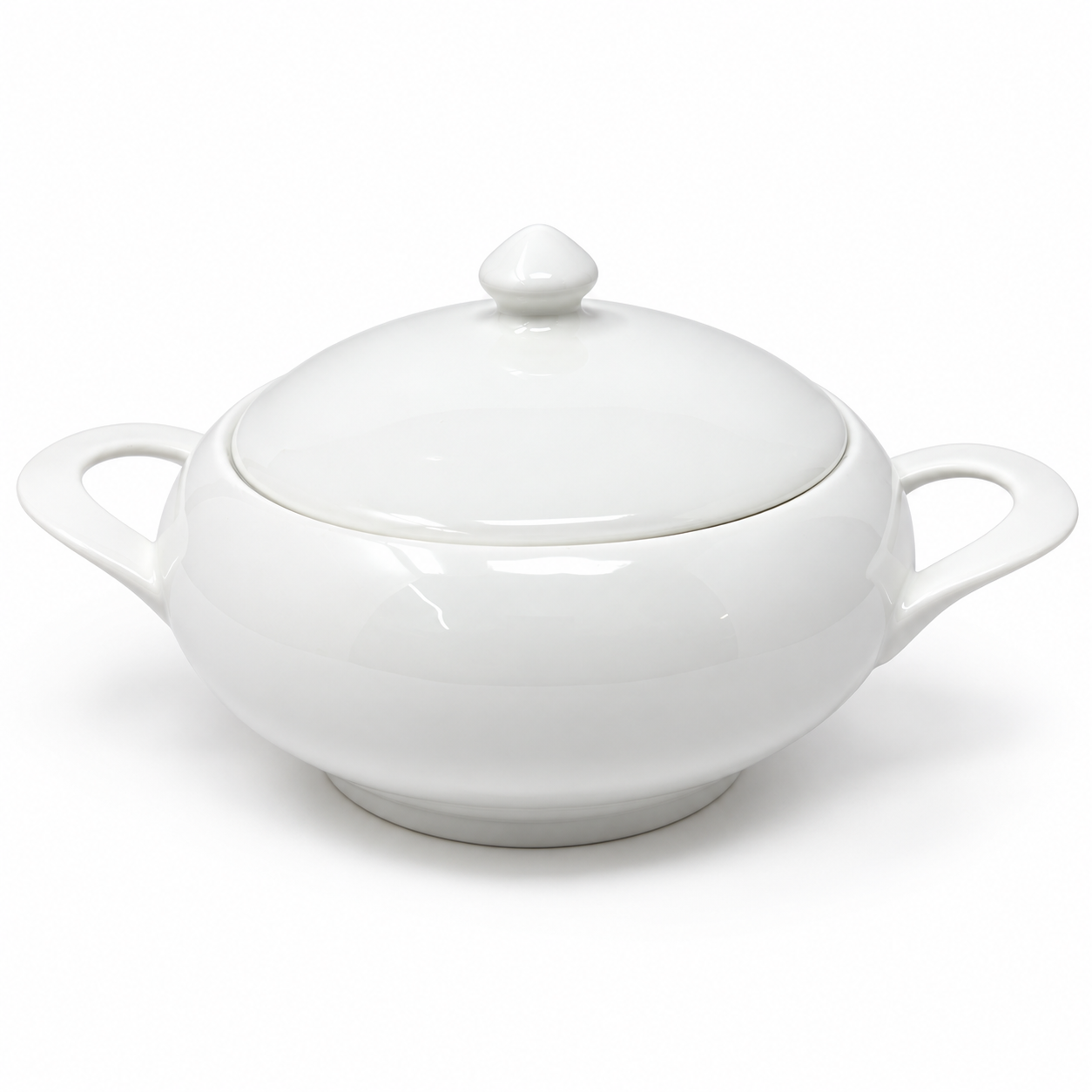 White Porcelain Soup Tureen